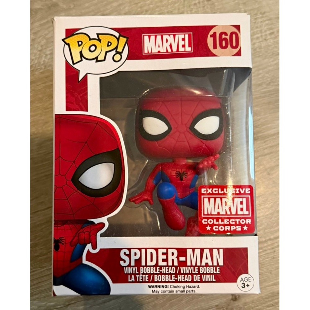 Funko Pop! Marvel Spider-Man #160 Vinyl Bobblehead MCC Exclusive